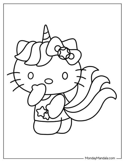 kitty   baby coloring pages