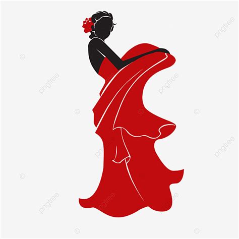 Spanish Flamenco Clipart Png Images Spanish Girl Flamenco Dancer