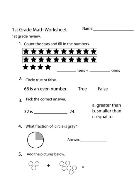 prep class worksheets  assessment learning printable