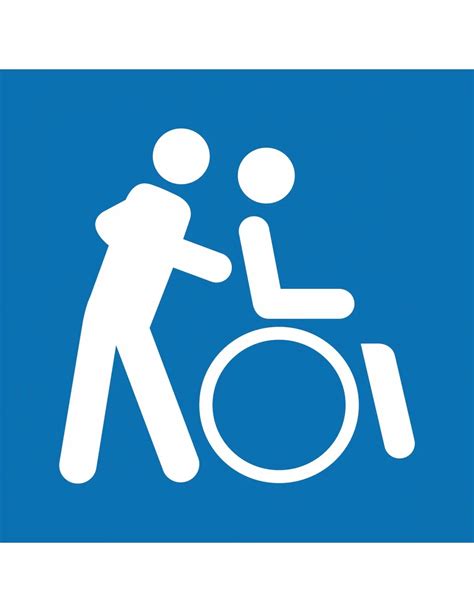 panneau aide handicapes signalisation de plaques handicapes sin
