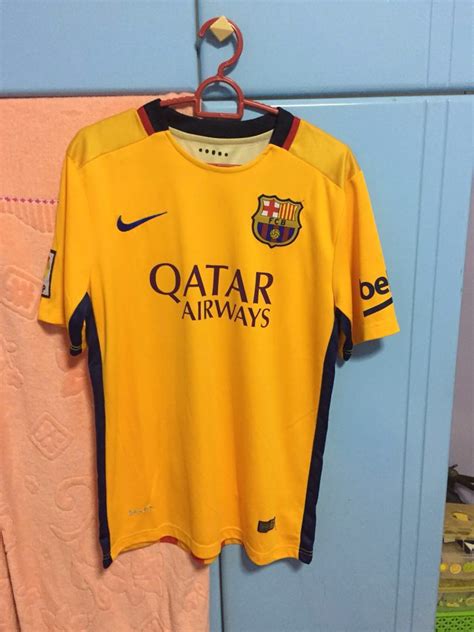 barcelona kit yellow jersey terlengkap