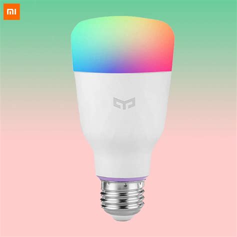 buy xiaomi yeelight smart led bulb rgb colorful    lumens smart lamp