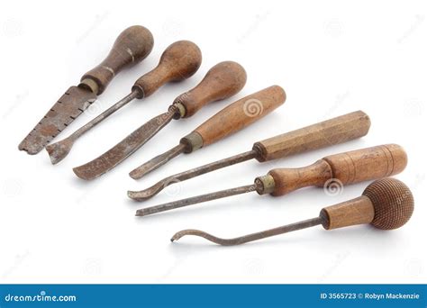 vintage woodworking tools stock  image