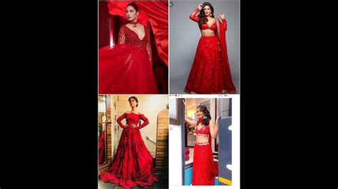 Shivangi Joshi Hina Khan Sriti Jha Shradha Arya Same Colour Dress Youtube