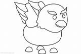 Adopt Coloring Griffin Roblox Adoptme sketch template