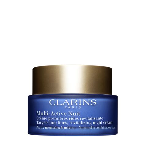 multi active night cream  normal  combination skin clarins