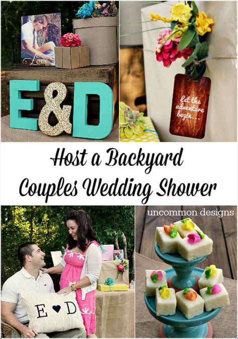 Backyard Couples Wedding Shower