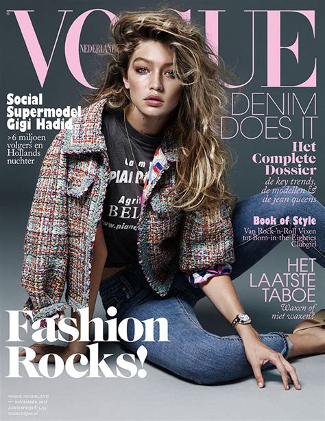 Gigi Hadid Stuns On The Cover And Inside The Pages Of Vogue Netherlands