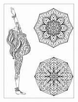 Yoga Coloring Pages Mandalas Poses Meditation Austen Jane Adults Book Adult Para Issuu Getcolorings Drawing Urban Getdrawings Color Printable Awesome sketch template