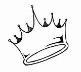 Crown sketch template