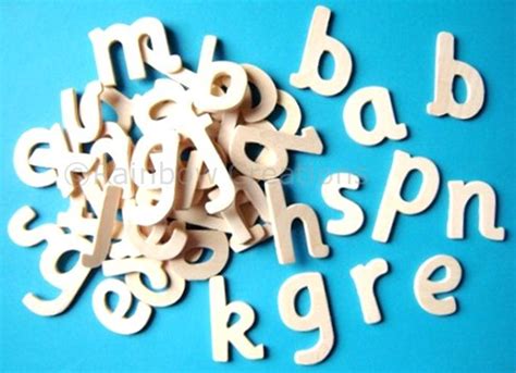 small plain wooden letters childrens craft supplies wood