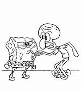 Spongebob Coloring Pages Nickelodeon Characters Bob Cliparts Karate Printable Sponge Funny Colouring Print Squidward Library Clipart Patrick Popular sketch template