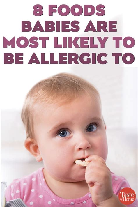 foods babies      allergic  milk allergy peanut