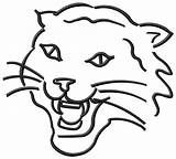 Wildcat Coloring Pages Logo Wild Cat Colouring Clipart Scottish Wildcats Stanley Flat Clip Musical Drawing School High Cliparts Draw Step sketch template