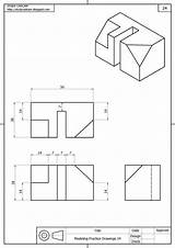 Zeichnung Isometrische Zeichnen Technisches Perspektive sketch template