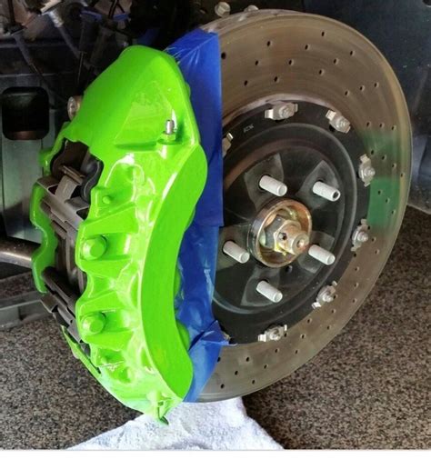 professional brake caliper piston paint respray complete restoration