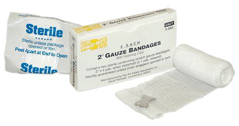 aid  stretch gauze unitized sterile gauze includes