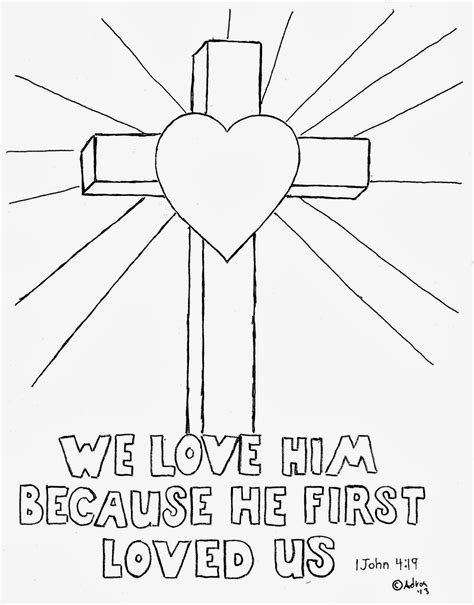 printable cross coloring pages  getdrawings