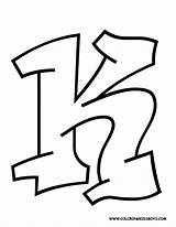 Letter Coloring Pages Troy Schools Public Graffiti Abc Alphabet sketch template