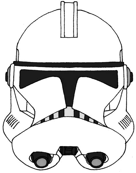 stunning stormtrooper helmet coloring sheet