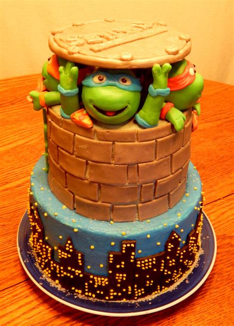 Ninja Turtle Cake Ideas Ninja Turtle Cakes Decoration