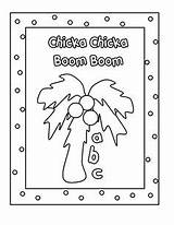 Chicka Activities sketch template