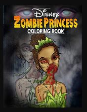 zombie princess coloring book zombie princesses coloring paperback