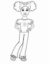 Coloring Pages Caesar Girl African American Julius Girls Color Colouring Jada Print Book Charmz Sheets Getcolorings Printable Princess Visit Children sketch template