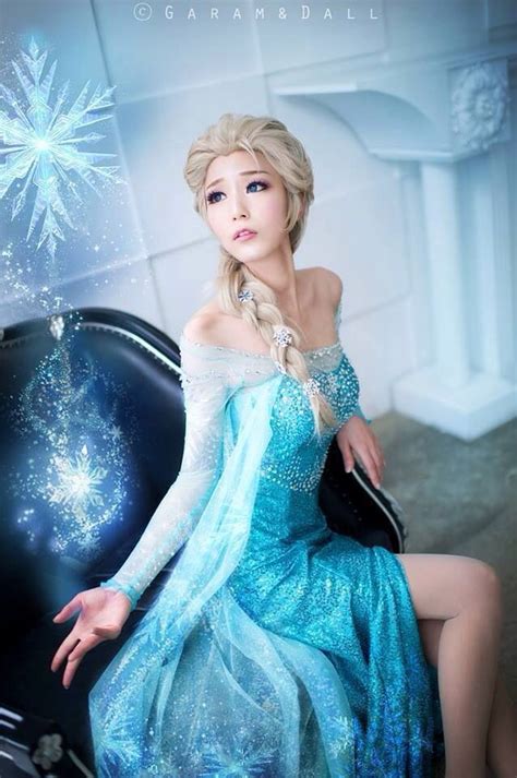 Best Elsa Cosplay Imo ️ Elsa Cosplay Frozen Elsa Dress