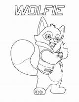 Coloring Special Agent Pages Am Secret Wolfie Getcolorings Oso Getdrawings sketch template