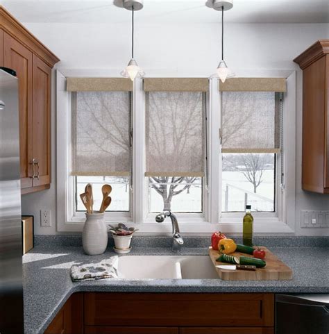 pictures  kitchen window blinds