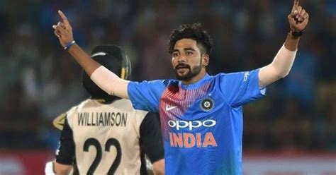 Duty Comes First Mohammed Siraj Opts Not To Go Home For Father S Funeral