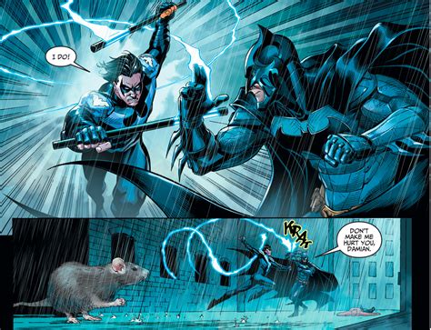 Batman Vs Nightwing Damian Wayne Injustice Gods Among Us