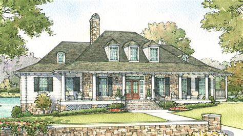 southern living house plans  shaped house plans
