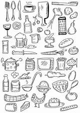 Sketchnotes Kochbuch Erstellen sketch template