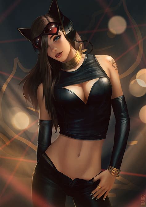 High Fashion Catwoman Pepper By Raikoart On
