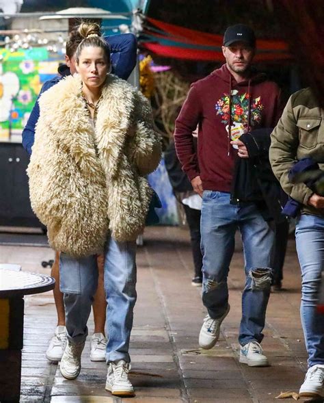 Justin Timberlake Jessica Biel Step Out After Britney Spears Book Release