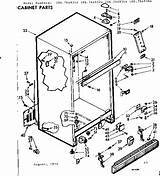 Kenmore Parts Diagram Freezer Refrigerator Wiring Side Sears sketch template