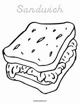 Coloring Sandwich Favorites Login Add sketch template