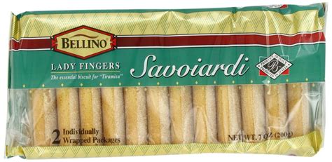 bellino savoiardi lady fingers 7 ounce grocery and gourmet