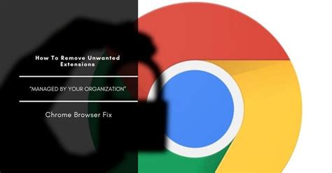google chrome browser suddenly start showing  browser  managed