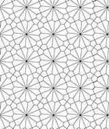 Tessellation Tessellations Repetitive Hexagon Escher Tesselations Coloringhome Textures sketch template
