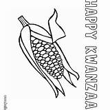 Kwanzaa Hellokids sketch template