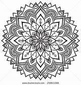 Mandala Shutterstock Mandalas Pages Pattern Coloring Vector Mindfulness Stock Patterns Meaning Para Book Drawing Arabic Hydrated Colorir Stay Should Too sketch template