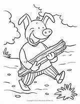 Coloring Pages Pig Adults Getdrawings sketch template