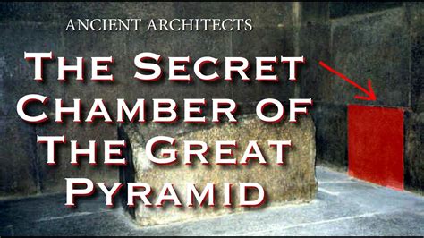The Secret Hidden Chamber Of The Great Pyramid Of Egypt
