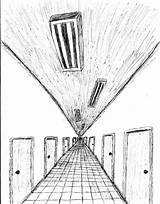 Point Vanishing Drawing Hallway Test Things Stranger Vector Logo Drawings Getdrawings Deviantart sketch template