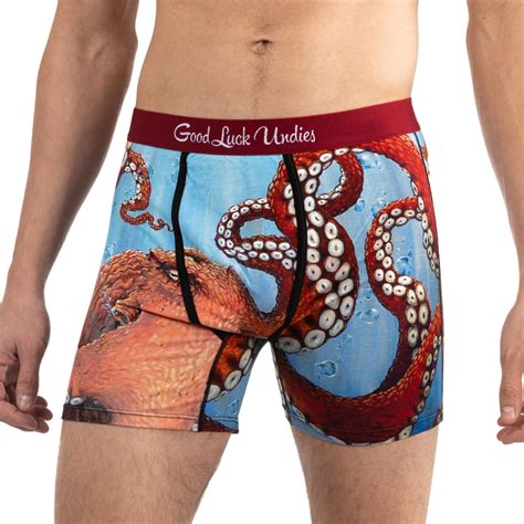Men S Octopus Underwear Good Luck Sock