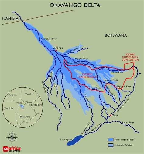 okavango delta located  map  xxx hot girl