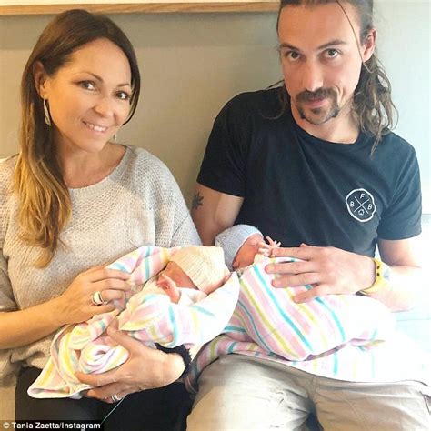 tania zaetta shares adorable video of her twins the day they were born